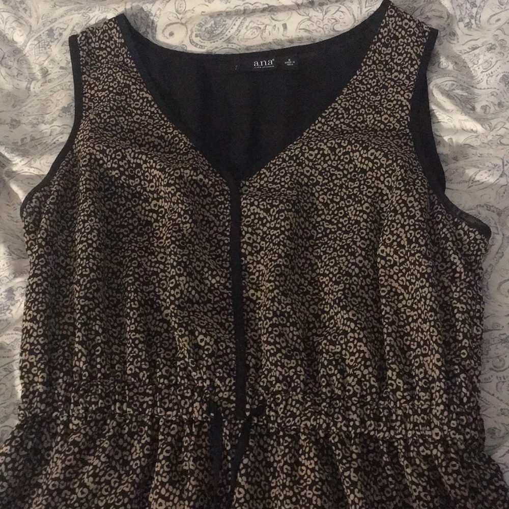Cheetah print dress